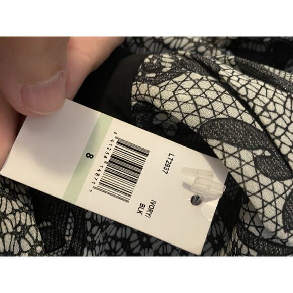 London Times Dress Size 8 Babydoll Empire Waist Fairy Whimsigoth Dark Romance - Picture 7 of 11